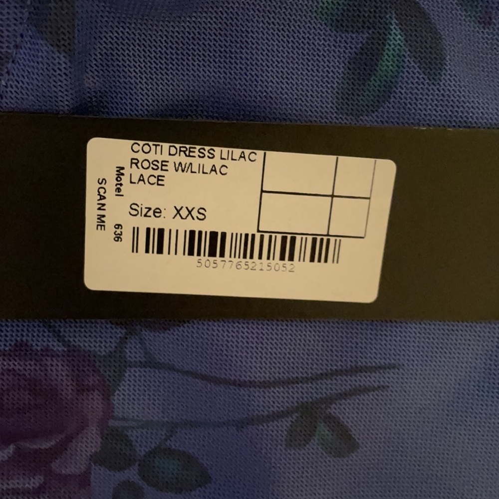 NWT Motel Coti Dress Lilac Rose Cami - Picture 4 of 4